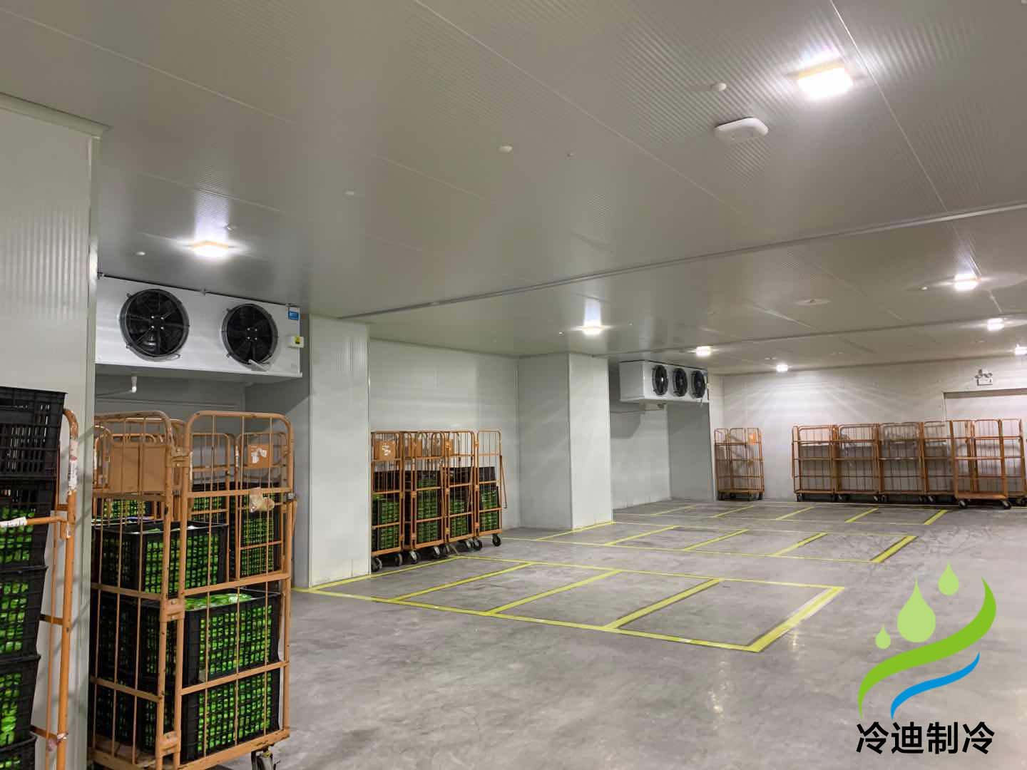 上海天天果園7320m3大型食品電商冷庫工程及舊庫檢修項目